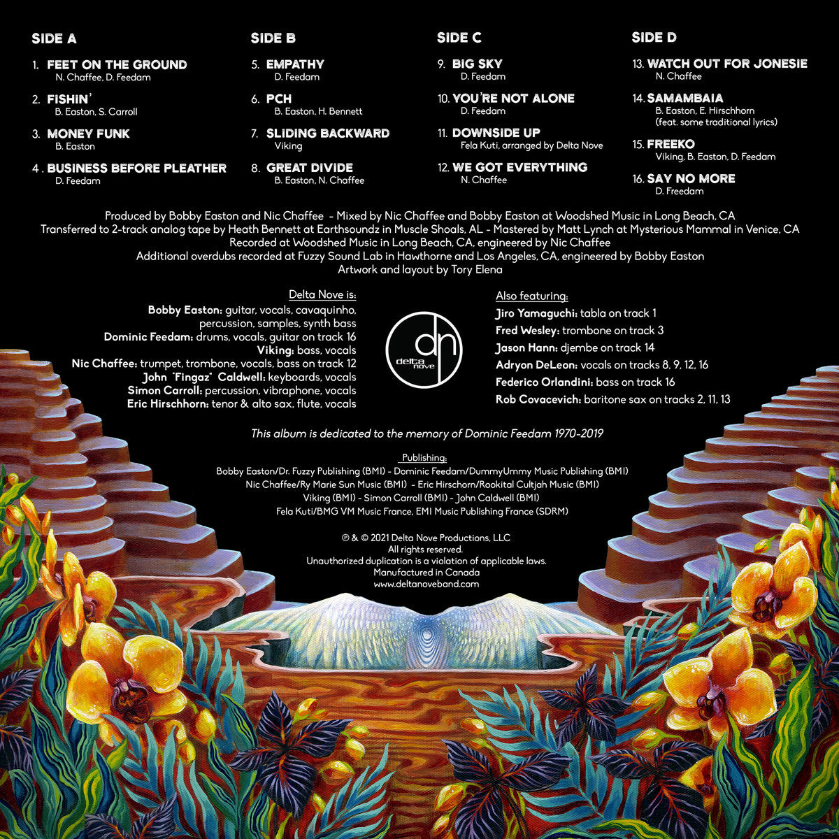 Delta Nove - Beyond - (Scratch & Dent -New and Sealed with Creased Lower Right Corner)