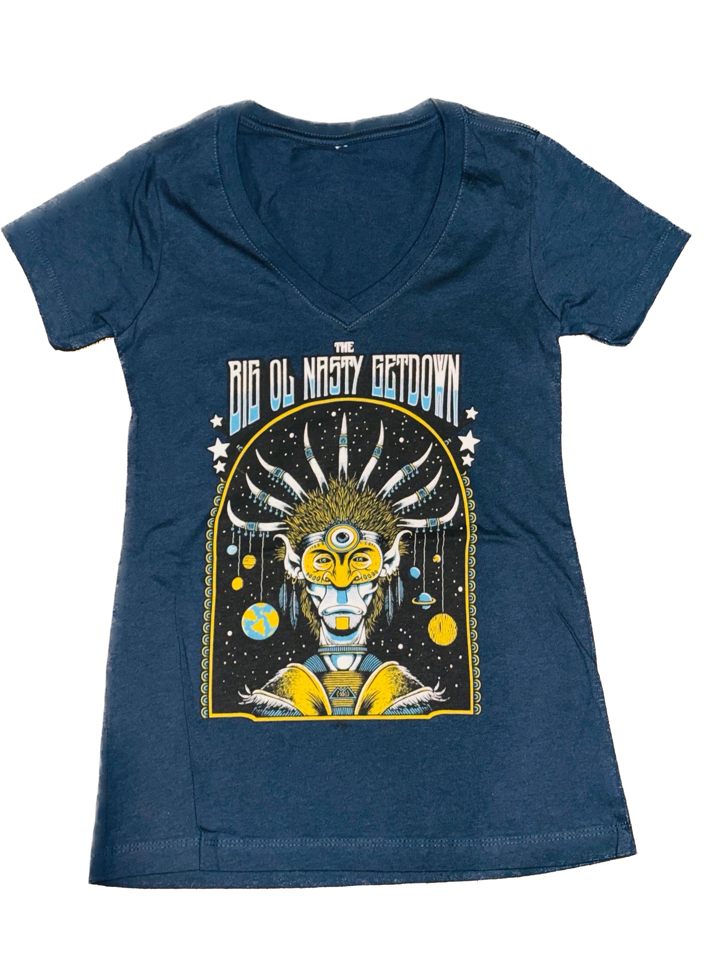 Big Ol' Nasty Getdown - Cosmic Warrior - Ladies T-Shirt (Clearance - Old Design)