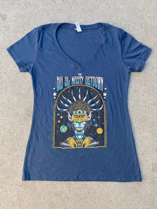 Big Ol' Nasty Getdown - Cosmic Warrior - Ladies T-Shirt