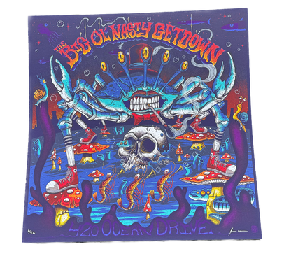 Big Ol' Nasty Getdown x Jim Mazza - 420 Ocean Drive-  Limited Edition 12"x 12" Print