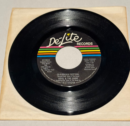 Kool & the Gang - 'Caribbean Festival' 7"