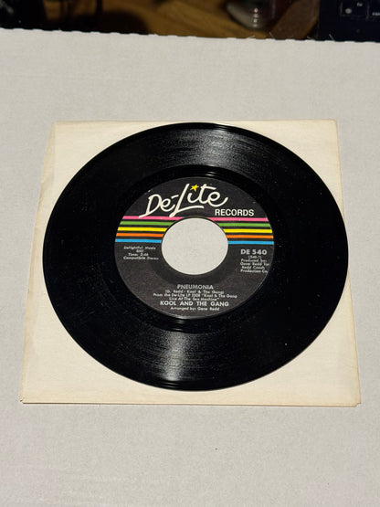 Kool & the Gang - 'I Want to Take You Higher/Pneumonia' 7" Vinyl