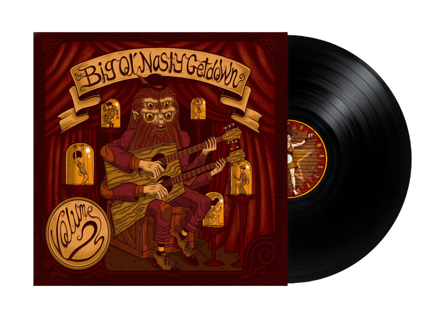 The Big Ol' Nasty Getdown - Funky 4 Pack Vinyl Bundle
