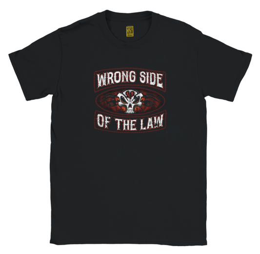 Big Ol' Nasty Getdown - 'Wrong Side of the Law' T-Shirt